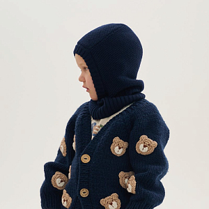 Балаклава Peppihat "Mumla", синяя